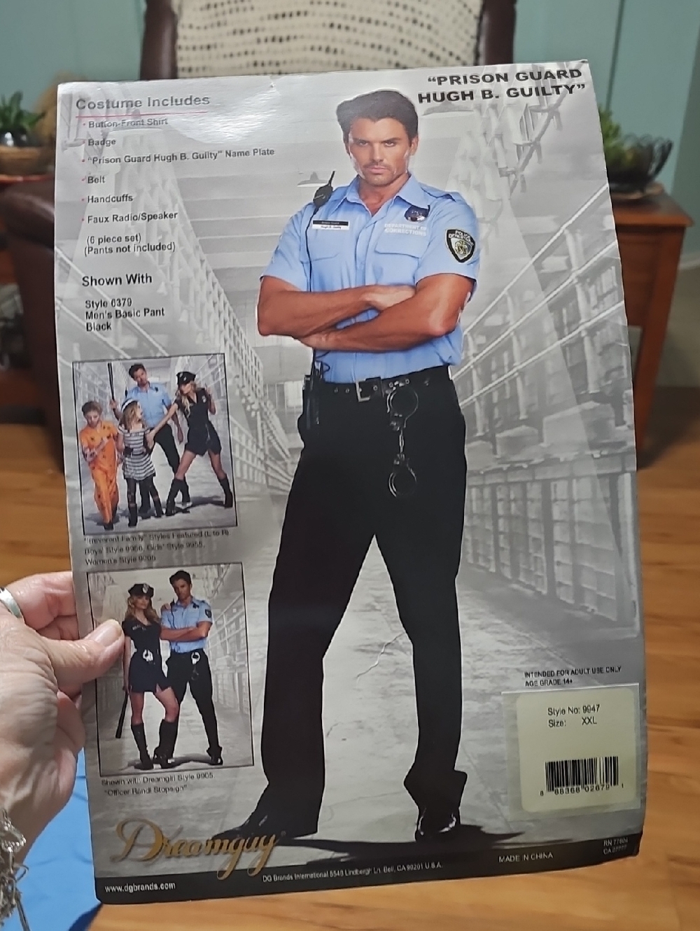 Dreamguy Prison Guard Costume